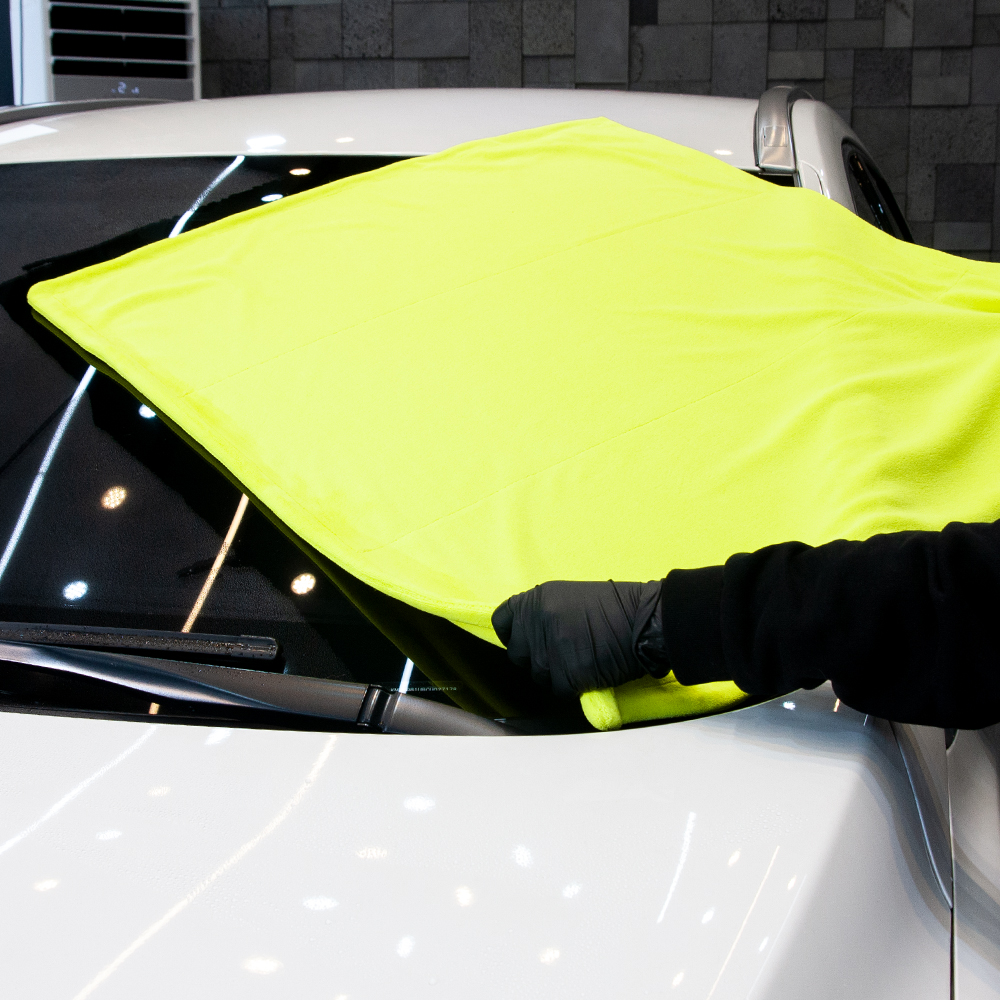 Purestar Superior Drying Towel Neon Yellow L - 02